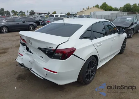 2026 Honda Civic Hybrid Sport/Sport Touring из США, поврежденный, VIN 2HGFE4F86TH304435